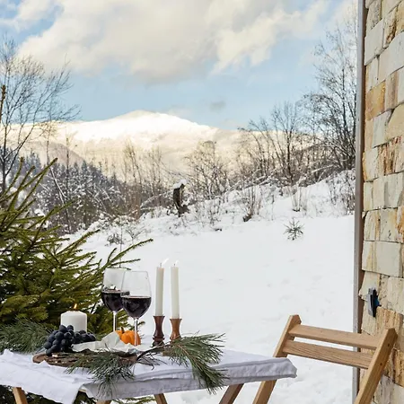 гірські будиночки Ждениево
