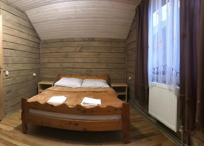 Vakantiehuis гірські будиночки Zhdeniievo