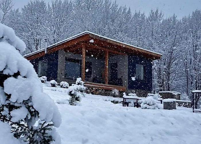 Vakantiehuis гірські будиночки Zhdeniievo
