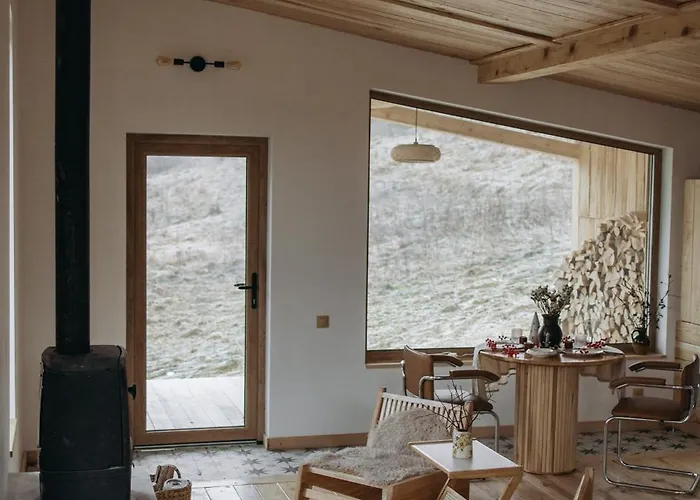 Vakantiehuis гірські будиночки Zhdeniievo
